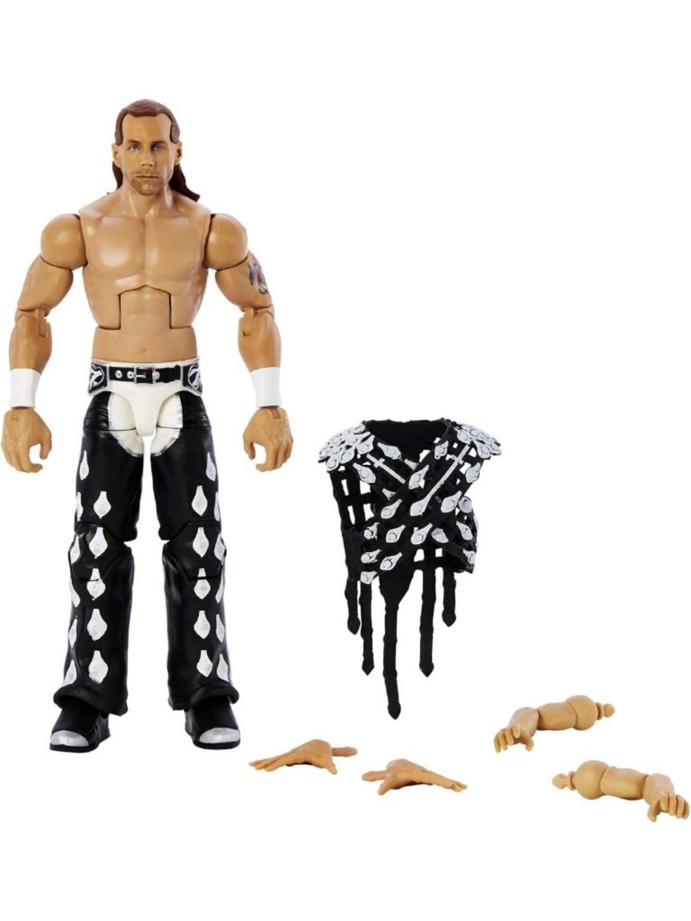 Elite Collection WWE Action Figure with Build-A-Figure Parts - Perfect Gift for